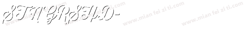 STNGRSHD字体转换