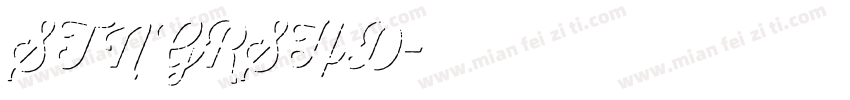 STNGRSHD字体转换