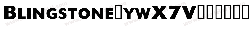 Blingstone-ywX7V字体转换