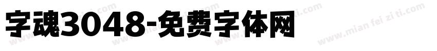 字魂3048字体转换
