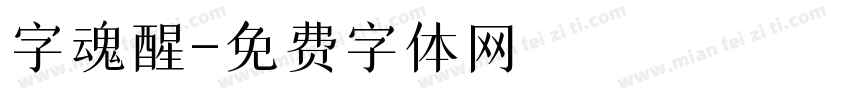 字魂醒字体转换