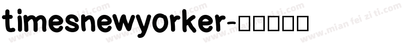 timesnewyorker字体转换