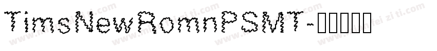 TimsNewRomnPSMT字体转换
