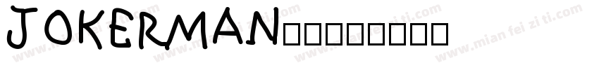 JOKERMAN字体字体转换