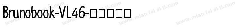 Brunobook-VL46字体转换