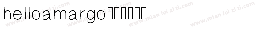helloamargo字体转换