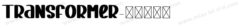 transformer字体转换