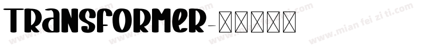 transformer字体转换