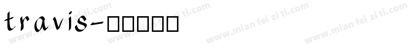 travis字体转换