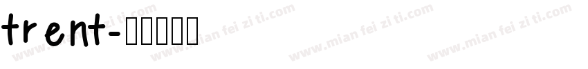 trent字体转换