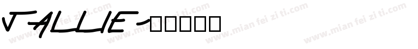jallie字体转换