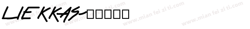 liekkas字体转换