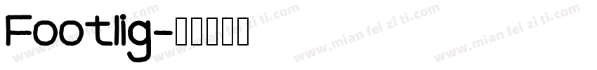 Footlig字体转换