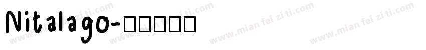 Nitalago字体转换