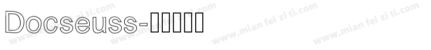 Docseuss字体转换