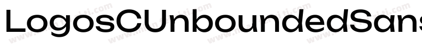 LogosCUnboundedSans字体转换
