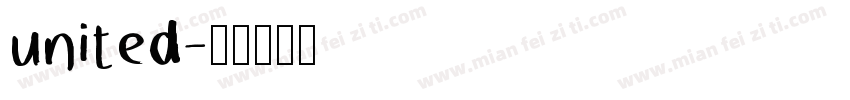 united字体转换