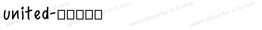 united字体转换