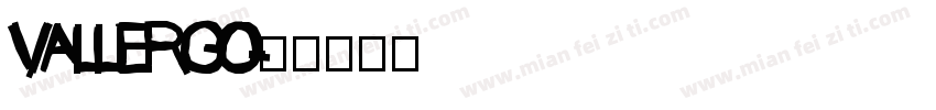VALLERGO字体转换
