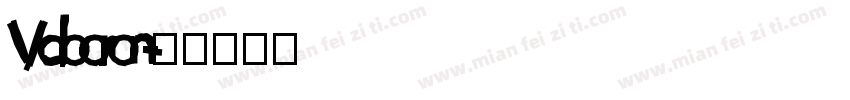 Valooron字体转换