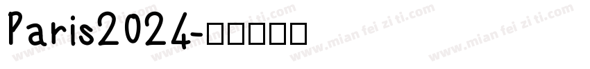 Paris2024字体转换