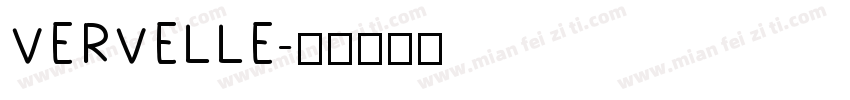 VERVELLE字体转换