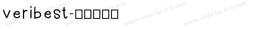 veribest字体转换