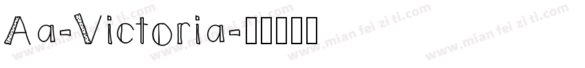 Aa-Victoria字体转换