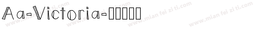Aa-Victoria字体转换