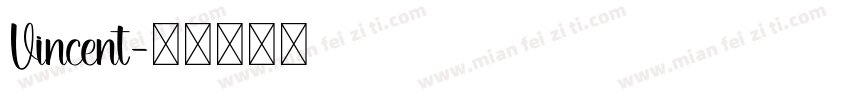 Vincent字体转换