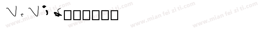 vevis字体转换