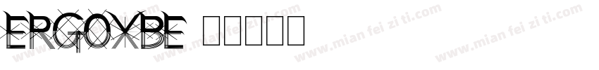 ERGOXBE字体转换