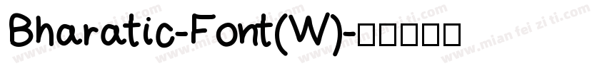 Bharatic-Font(W)字体转换