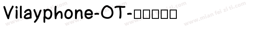 Vilayphone-OT字体转换