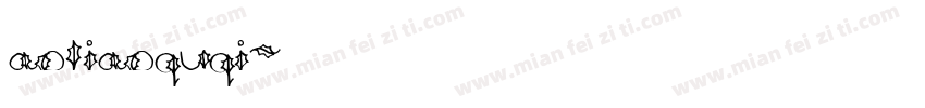 aoliaoquqi字体转换