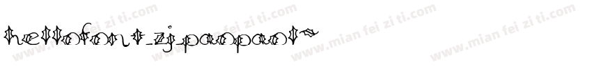 hellofont_zj_paopaol字体转换