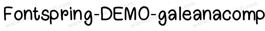 Fontspring-DEMO-galeanacompressed字体转换