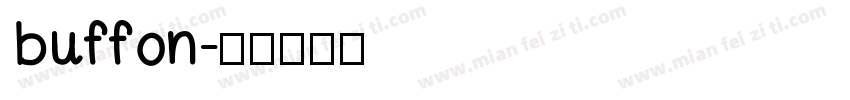 buffon字体转换