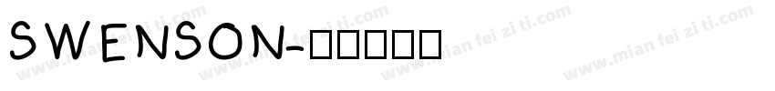 SWENSON字体转换