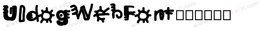 UIdogWebFont字体转换