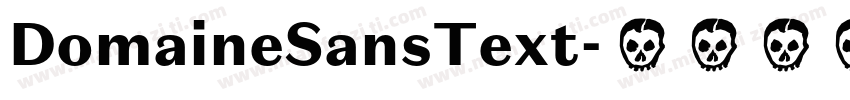 DomaineSansText字体转换