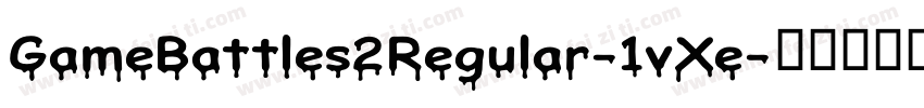 GameBattles2Regular-1vXe字体转换