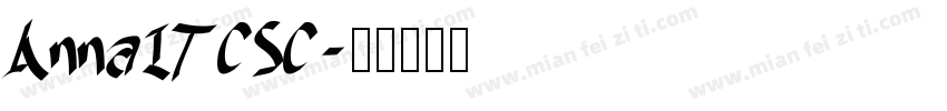 AnnaITCSC字体转换
