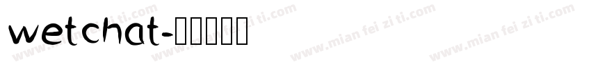 wetchat字体转换