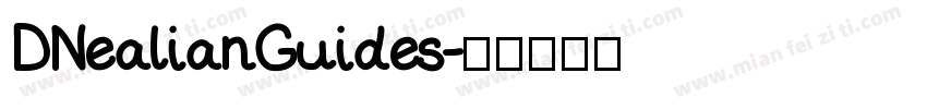 DNealianGuides字体转换