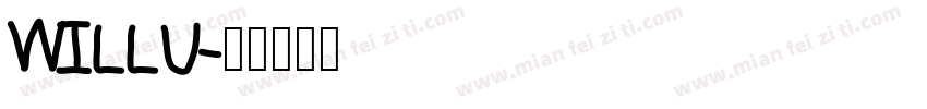 WILLU字体转换