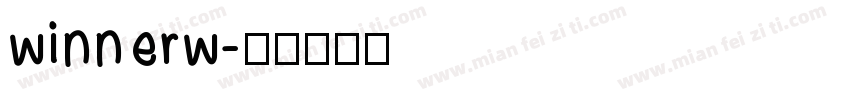 winnerw字体转换