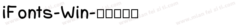 iFonts-Win字体转换