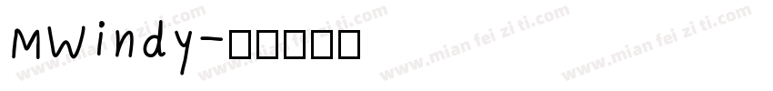 MWindy字体转换