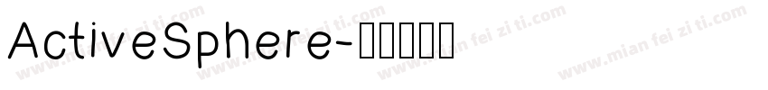 ActiveSphere字体转换
